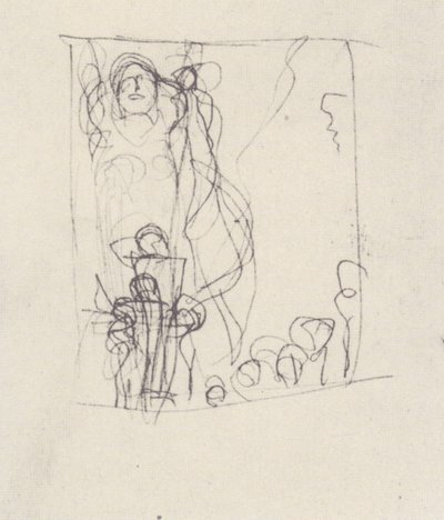 Sketch for Jurisprudence by Gustav Klimt